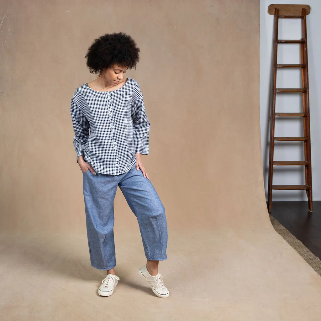 Tokyo Denim Chambray Trouser