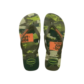 Top Camu Flip Flops
