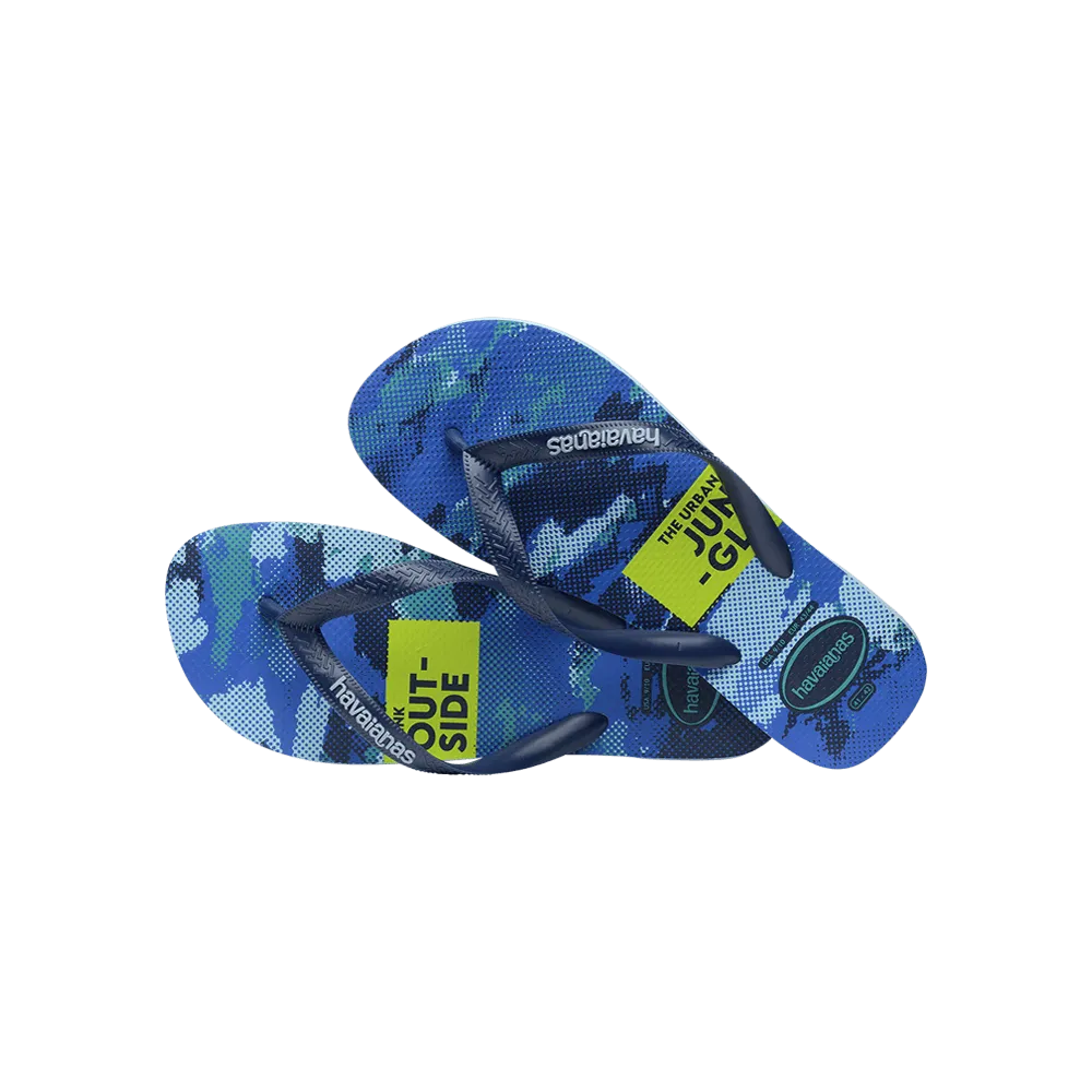 Top Camu Flip Flops