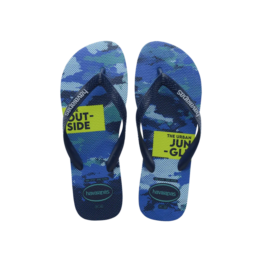 Top Camu Flip Flops