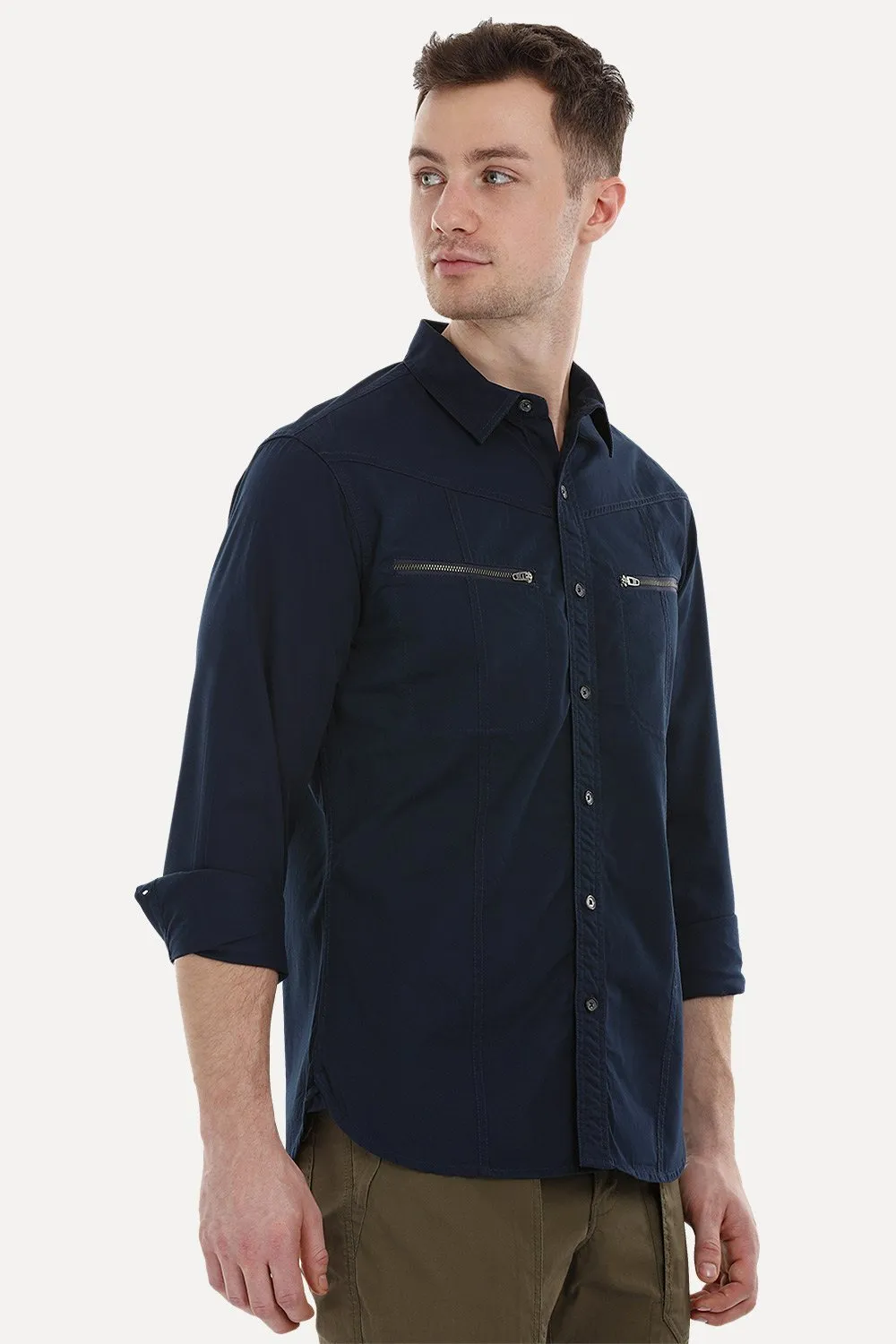 Urban Shirt with Zipper Pockets