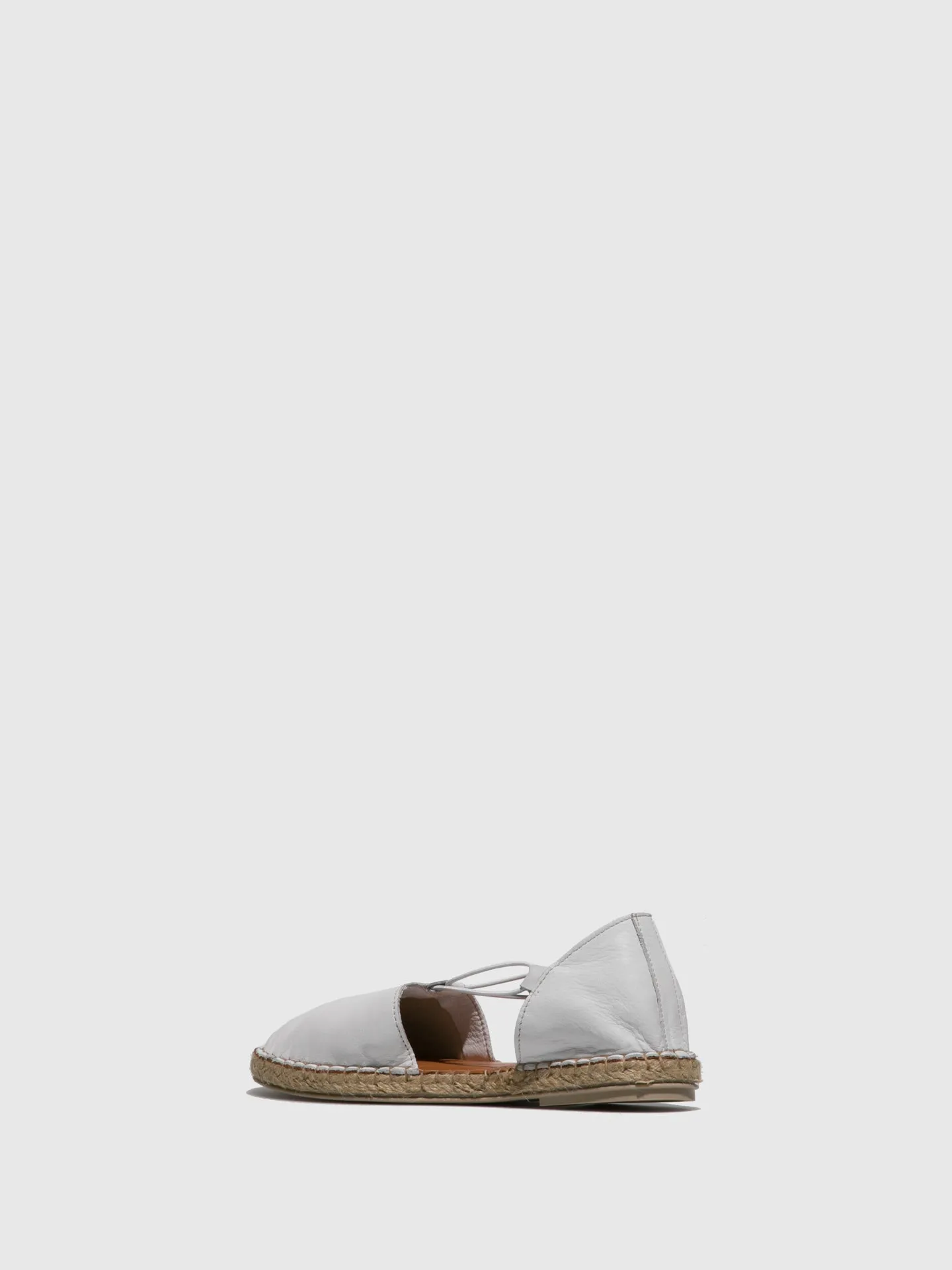 White Elasticated Espadrilles