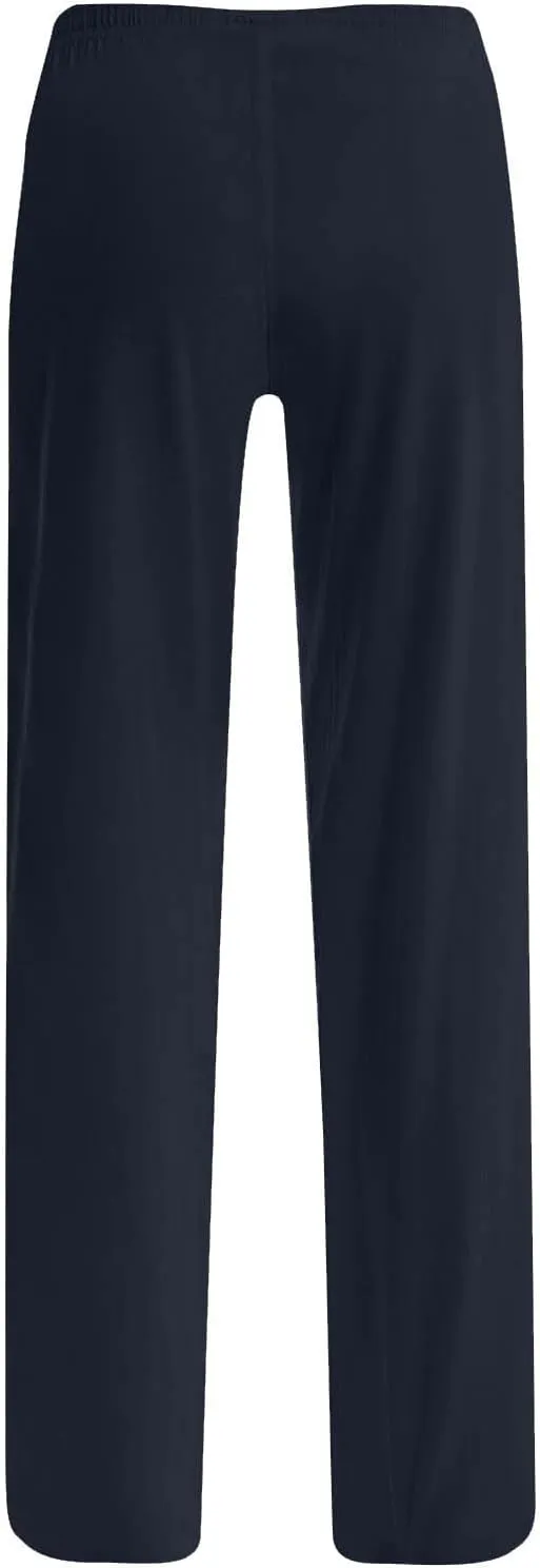 Women's Cotton Yoga Pants Home Trousers Workout Running Pants Casual Long Joggers Pants Lightweight Sweatpants