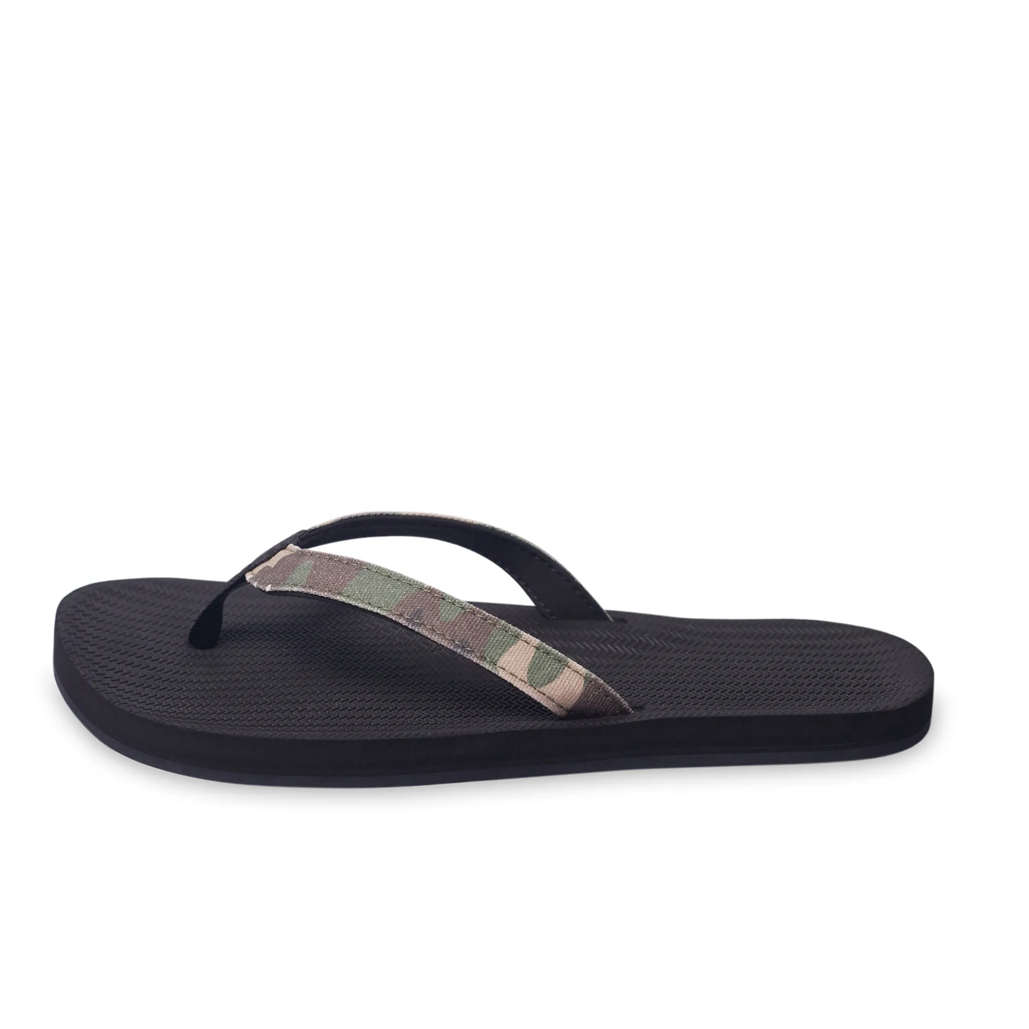 Women's Flip Flops Camo - Black/Camo Regular